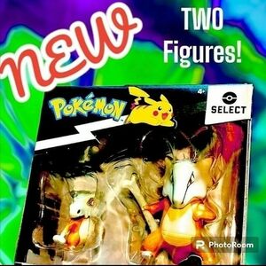 NEW Pokémon Figures Set-- Cubone and Marowak